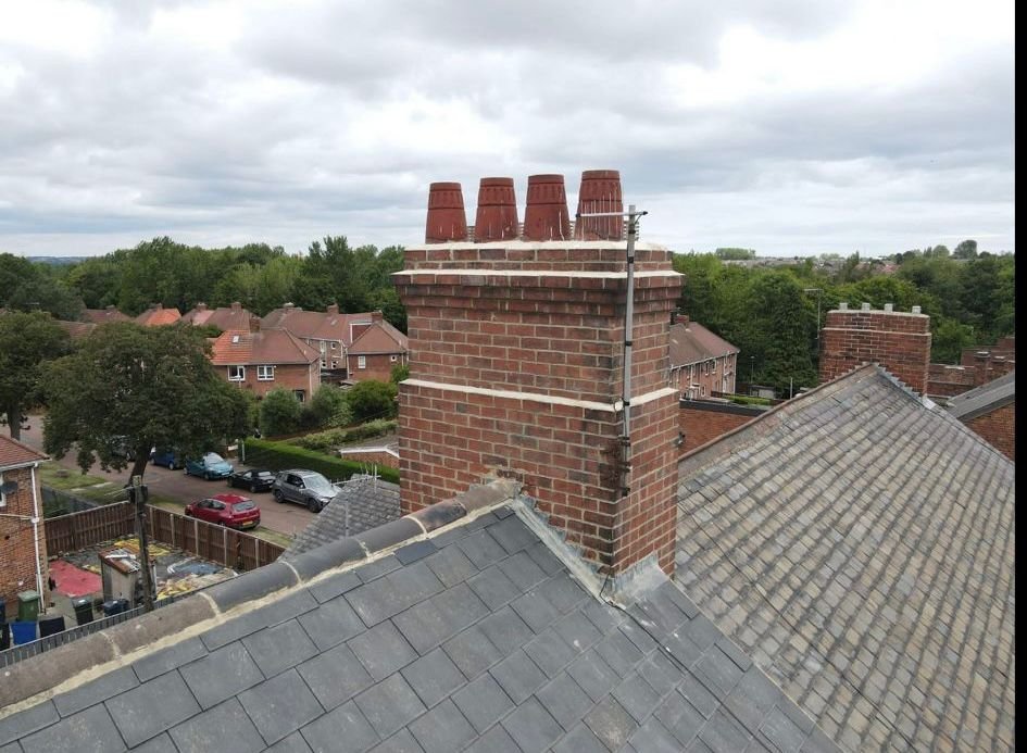Chimney repair project