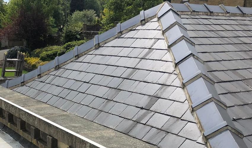 Professional slate roofing work in Croydon