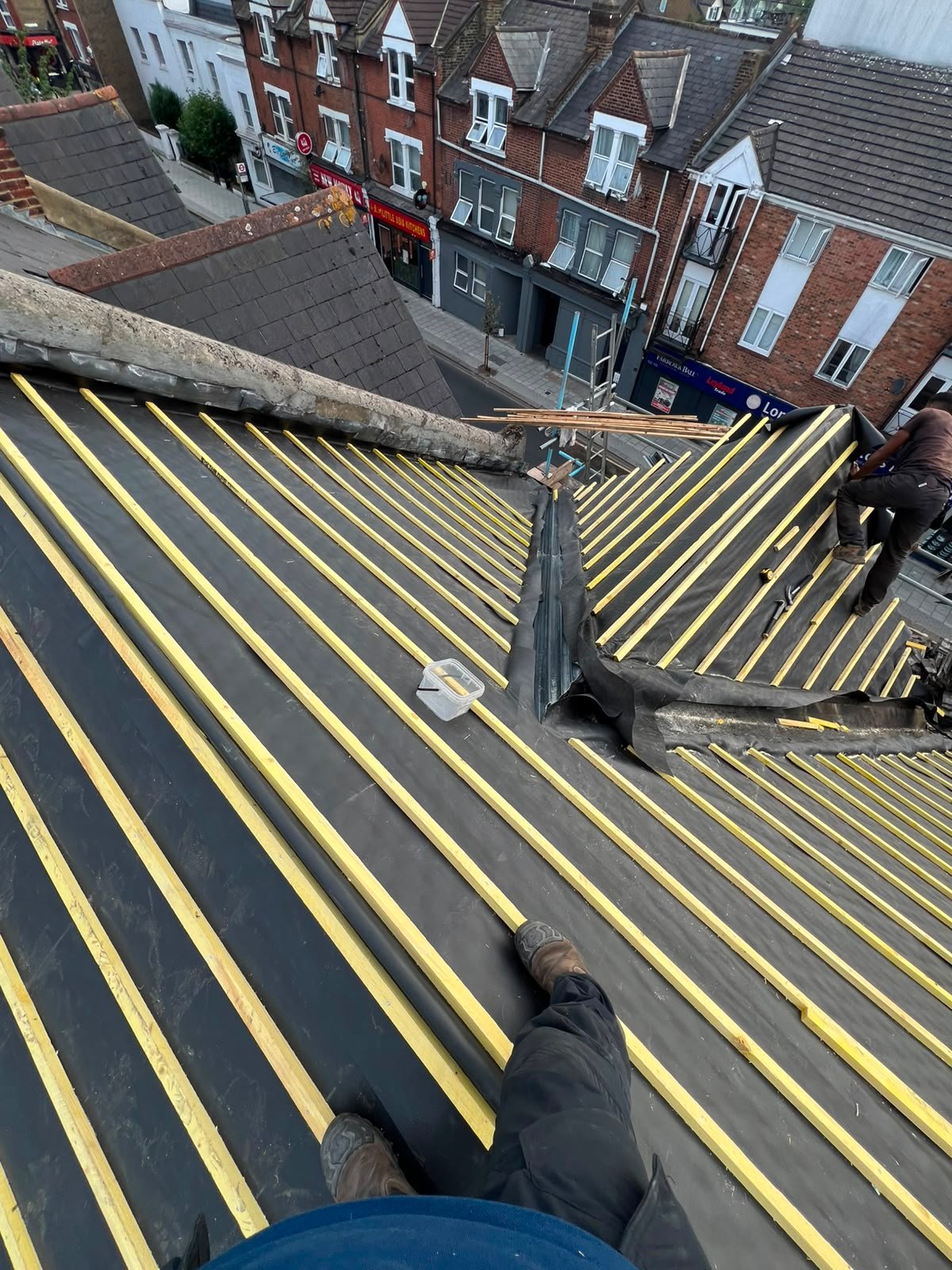 Roofing workmanship for an Orpington property