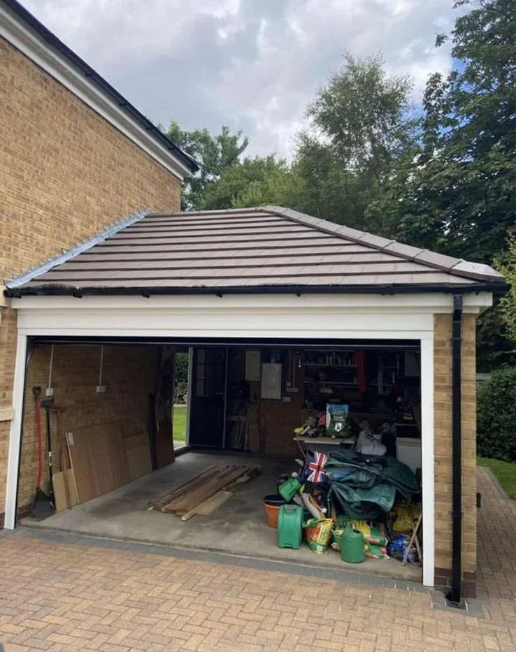 Gutter and downpipe repairs completed in Purley